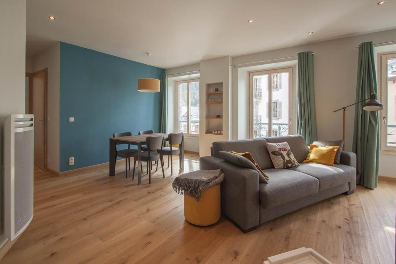 Les Aiguilles- Town Centre Luxury 2 Bedroom Apartment Chamonix Ngoại thất bức ảnh
